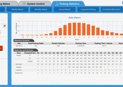 TIS, Inc. POMS Parking Status Daily Report