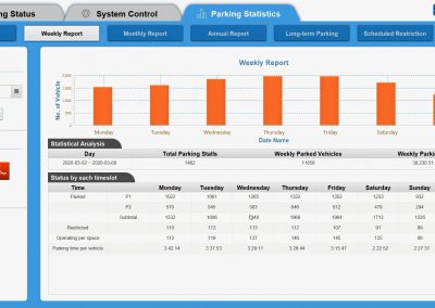 TIS, Inc. POMS Parking Status Weekly Report